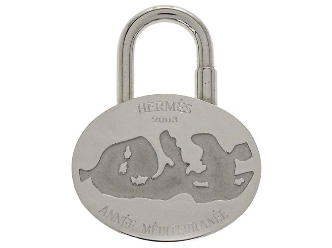 Hermès Cadena Metall Accessoire Silber