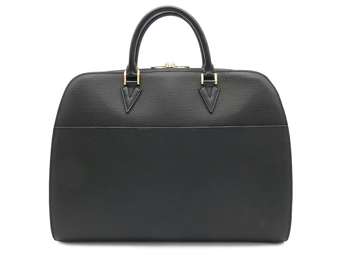 Borsa Louis Vuitton Epi Sorbonne Nero