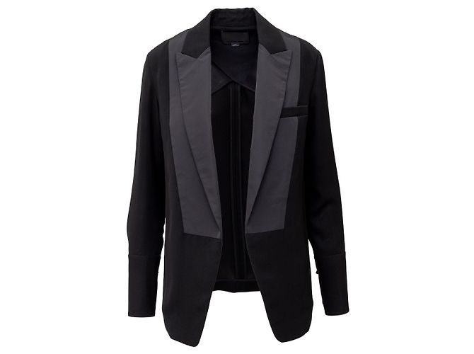 Alexander Wang Tuxedo Jacket Black