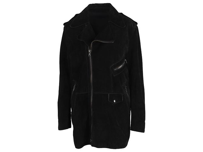 Autre Marque Diliborio Black Leather Jacket
