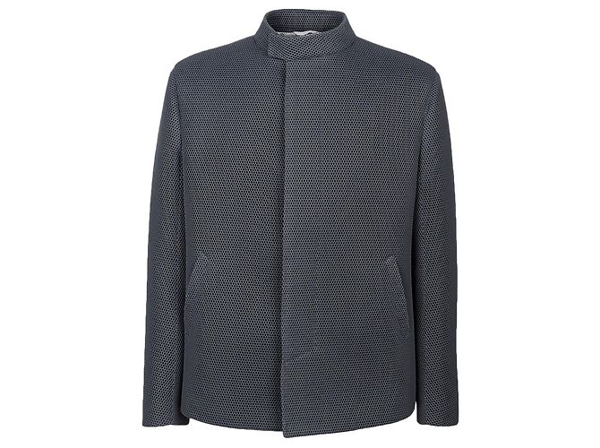 Autre Marque Giacca Biker Airnet Marrone Poliestere