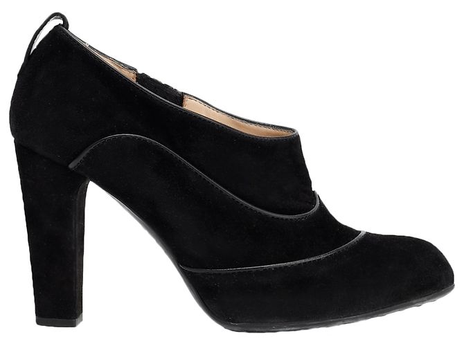 Tod's Lulù Ankle Boots Black Leather
