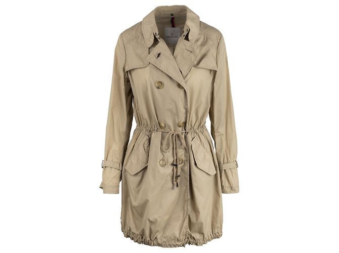 Gabardina Moncler Beige
