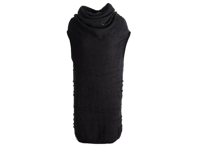 Maison Martin Margiela Maison Margiela Kleid aus schwarzer Wolle