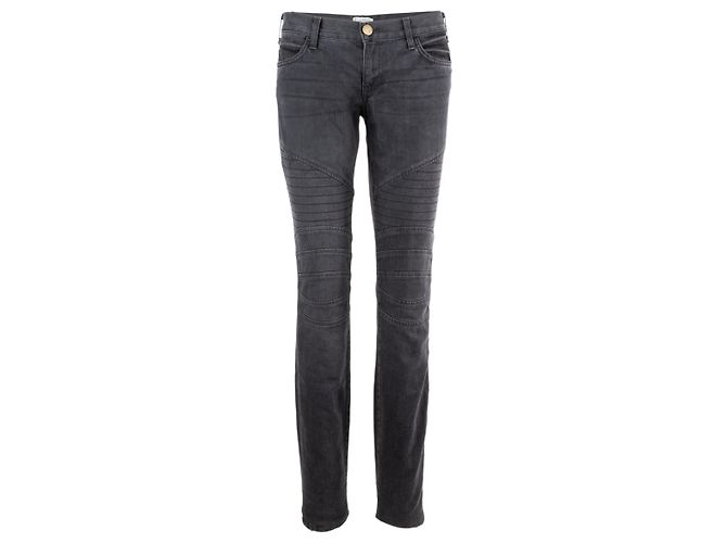 Autre Marque Current/Elliott Slim Fit Panel Jeans Negro