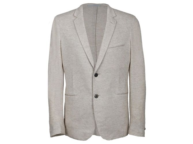 Autre Marque Beige Techno-jersey Lightweight Blazer