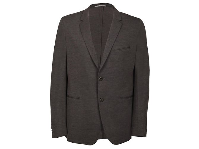 Autre Marque Blazer leve de techno-jersey cinza