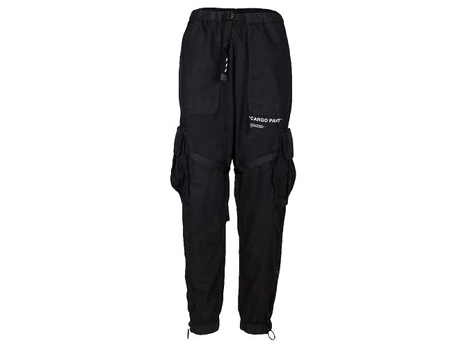Off White Off-White Cargo Pants Black