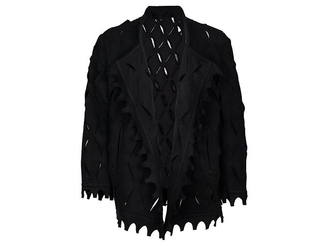 Autre Marque Cappotto Cut Up Diliborio Nero