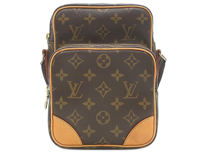 Borsa a tracolla Louis Vuitton Monogram Amazone Marrone