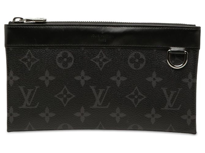 Sac pochette Louis Vuitton Monogram Eclipse Pochette Discovery PM noir