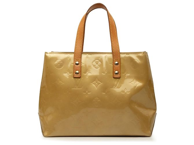 Bolso Louis Vuitton Monogram Vernis Reade PM Beige