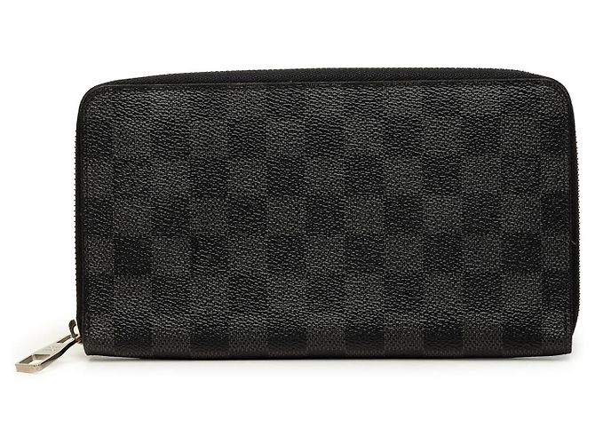 Cartera Larga Louis Vuitton Damier Graphite Zippy Organizer Wallet Negra Negro