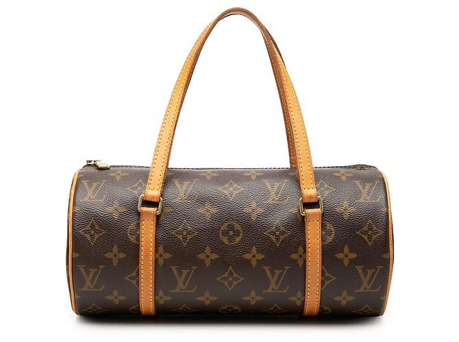 Sac à main Louis Vuitton Monogram Papillon 28 Marron
