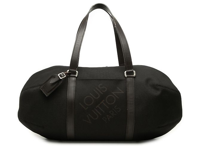 Borsa da viaggio Louis Vuitton Damier Geant Attaquant Nera Nero