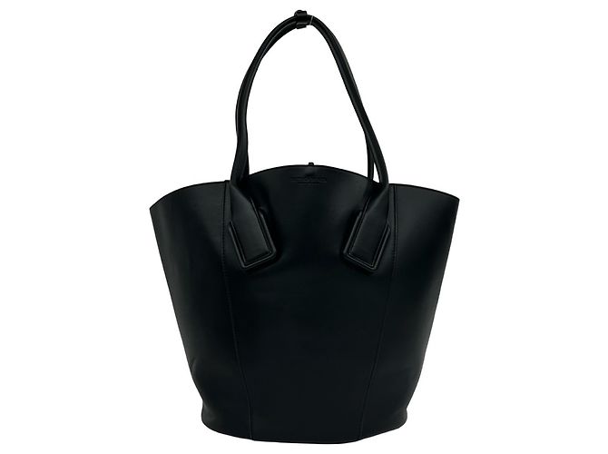Borsa Tote Bottega Veneta in pelle nera Nero