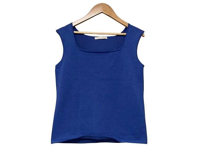 Autre Marque Regata de malha sem mangas Plage Paper Mix Azul