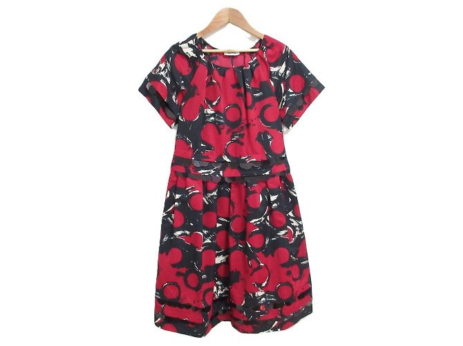 Moschino Kleid Rot