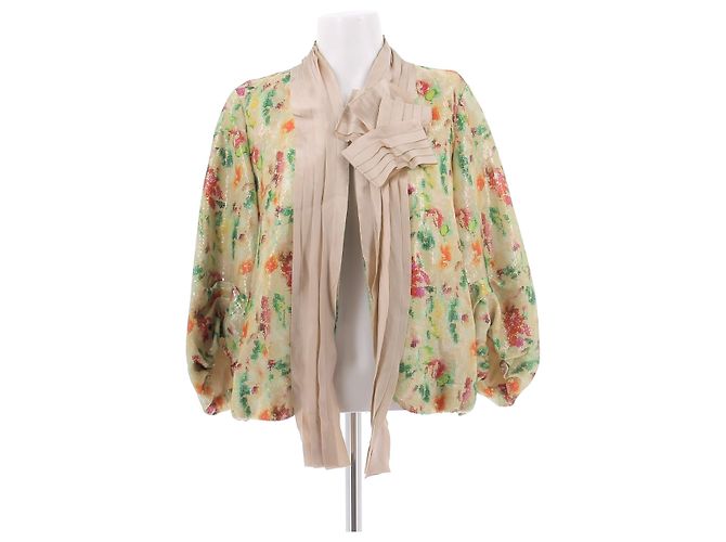 Diane Von Furstenberg Blouse à sequins multicolores Multiple colors