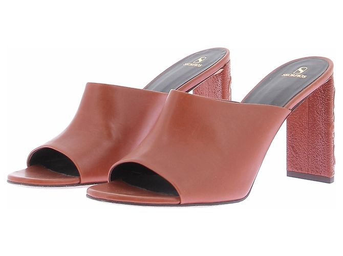 Autre Marque Mules MAISON SKORPIOS en cuir camel