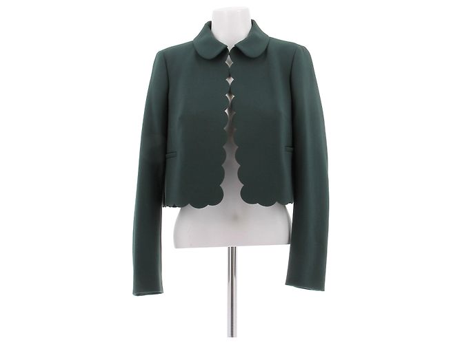 Red Valentino Jacke kurz grün
