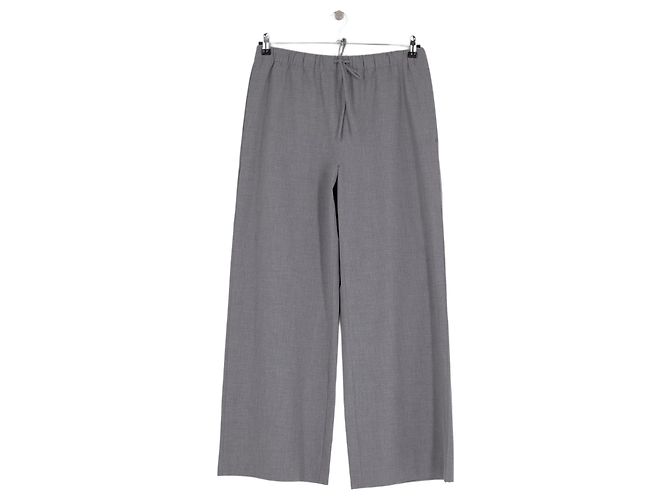 Autre Marque ARITZIA Weite graue Hose Viscose Größe L
