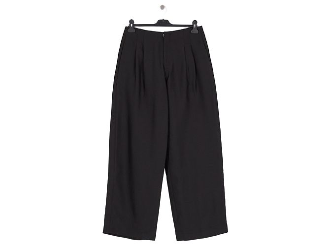 Staud Schwarze Wollhose