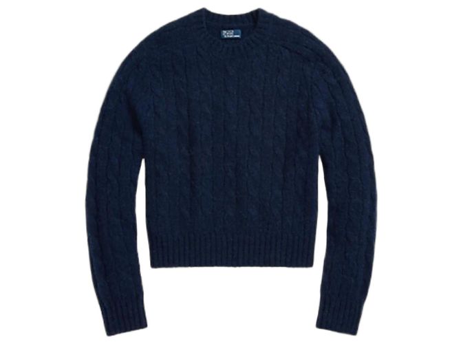 Polo Ralph Lauren dunkelblauer Wollpullover