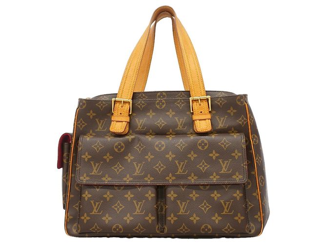 Sac à épaule Louis Vuitton Monogram Multiplicité Marron