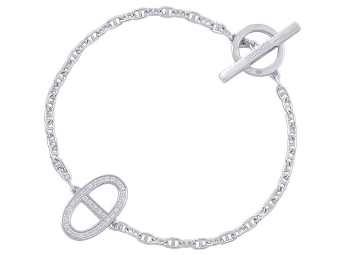 Hermès Hermes Chaine d'Ancre Charm-Armband