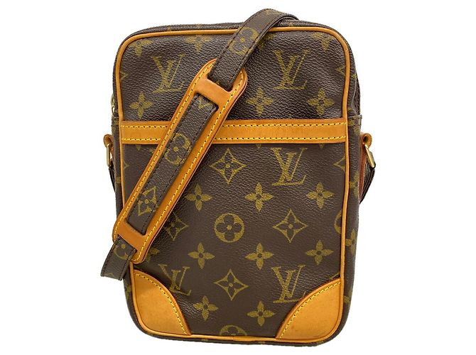 Louis Vuitton Monogram Danube Schultertasche Braun