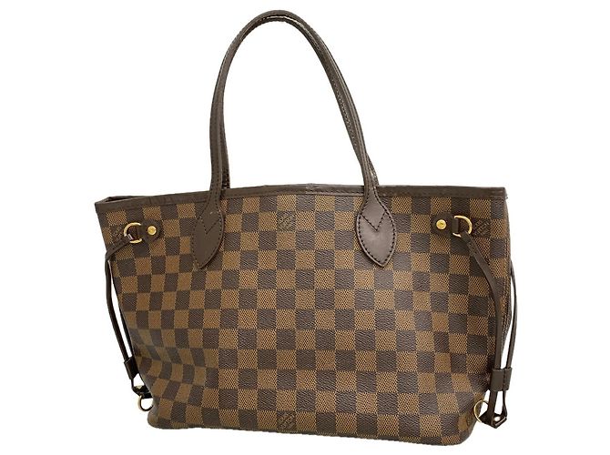 Bolso Tote Louis Vuitton Damier Neverfull PM Damier ebene