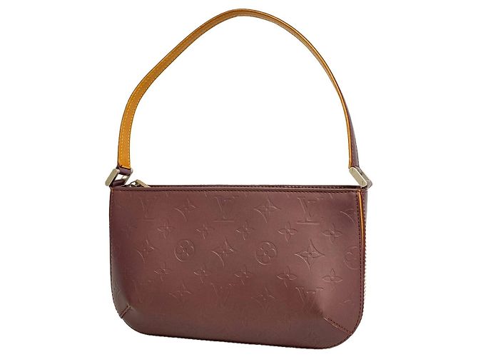 Louis Vuitton Monogram Mat Fowler Handtasche Lila