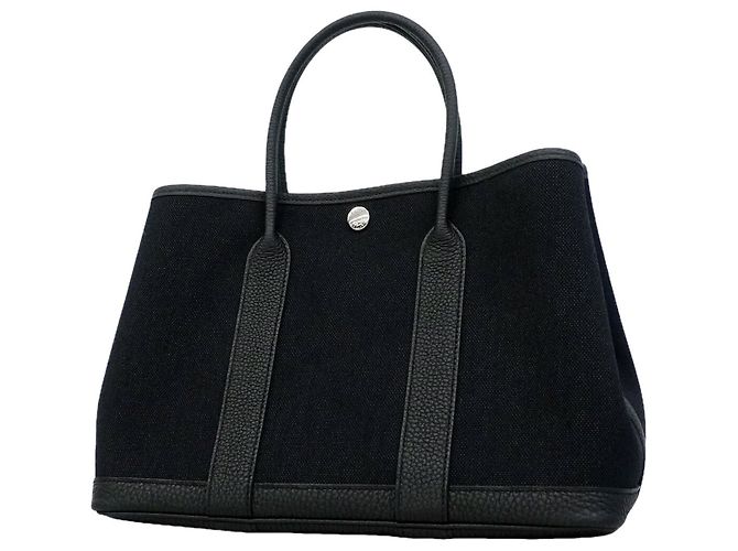 Hermès Sac Cabas Hermes Garden TPM Noir