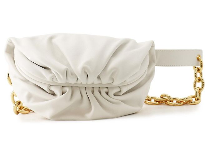 Borsa Sling Bottega Veneta Bianca Bianco