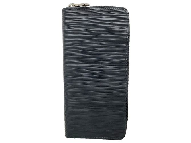Louis Vuitton Epi Zippy Wallet - Noir Black