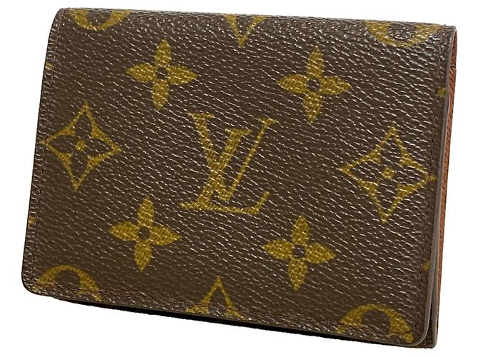 Tarjetero Louis Vuitton Brown Castaño