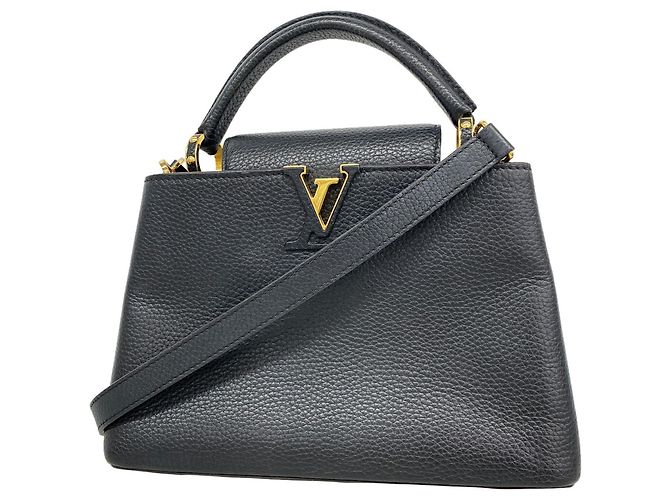 Sac à main Louis Vuitton Capucines BB Noir