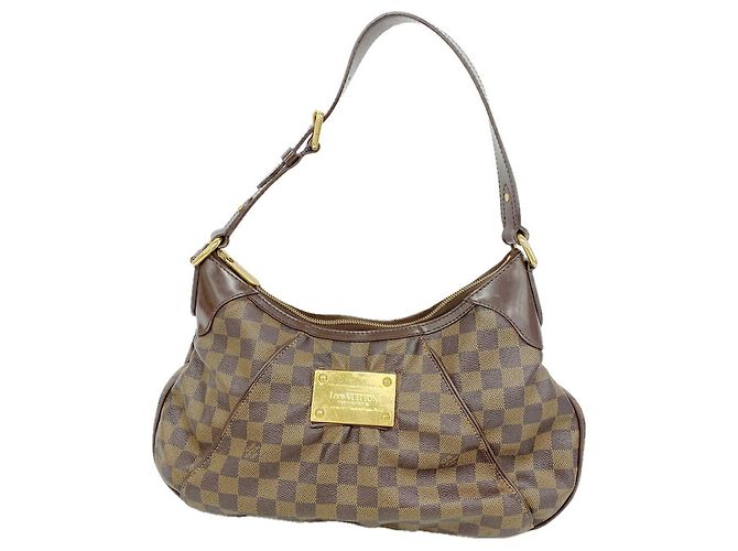Sac à épaule Louis Vuitton Damier Thames GM Damier ebène