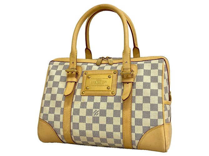 Bolsa Louis Vuitton Damier Azur Berkeley Branco