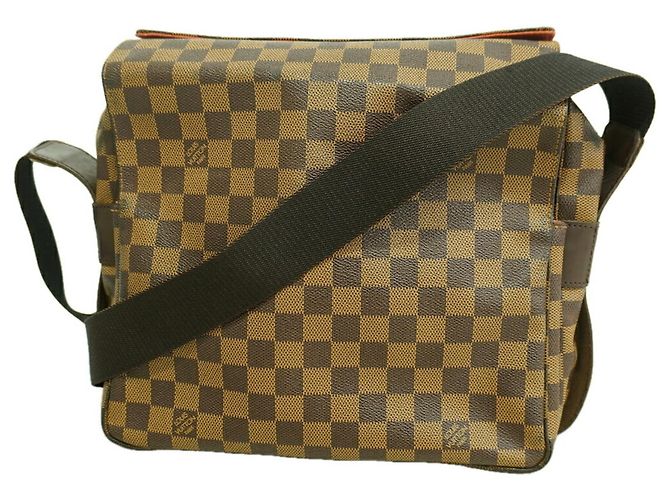 Borsa a tracolla Louis Vuitton Damier Naviglio N45255 Ebene Damier ebene