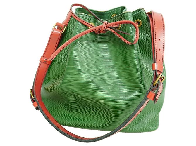 Noe Borsa a tracolla Louis Vuitton Epi Petit Noé Rosso
