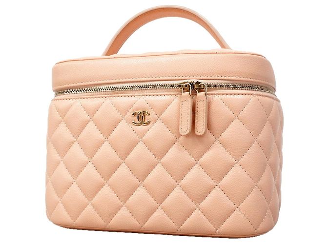 Chanel Vanity Bag Rosa Pink