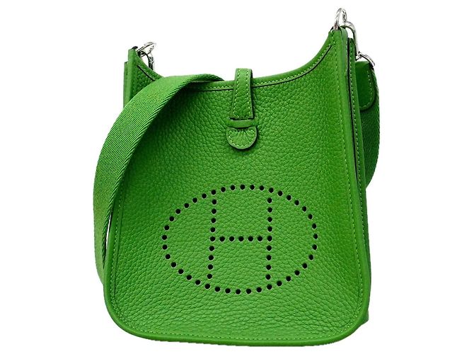 Hermès Borsa a Tracolla Hermes Evelyne TPM Verde