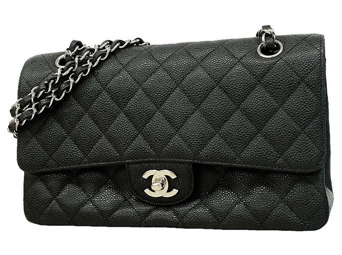 Borsa a tracolla Chanel Matelassé Nero