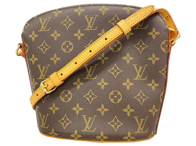 Bolsa de Ombro Louis Vuitton Monogram Druot Marrom