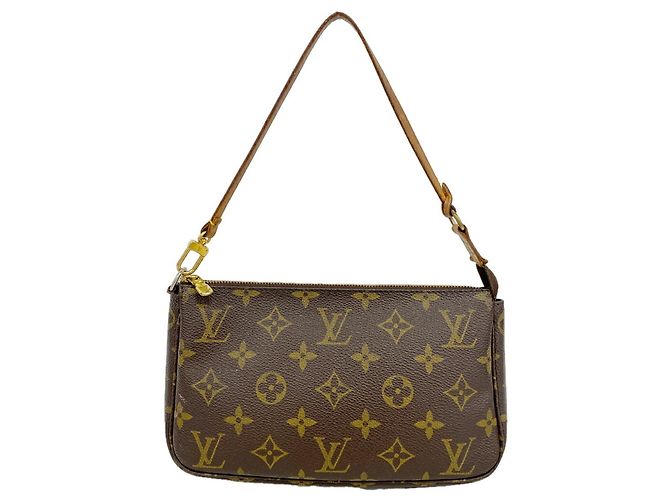 Louis Vuitton Monogram Pochette Accessoires Bag/Pouch Marrom