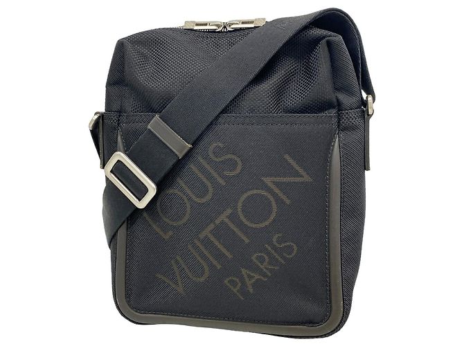 Louis Vuitton Damier Géant Citadin NM Shoulder Bag Black
