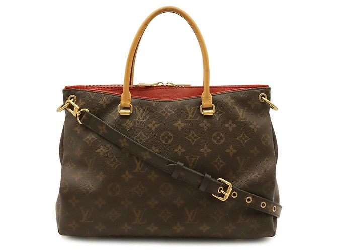 Louis Vuitton Monogram Pallas MM Handtasche Fuschia