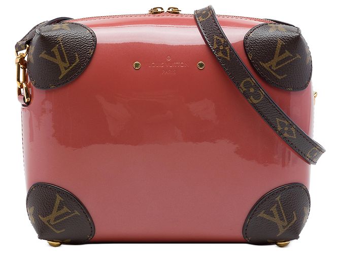 Louis Vuitton Pink Vernis Miroir Venice Rose